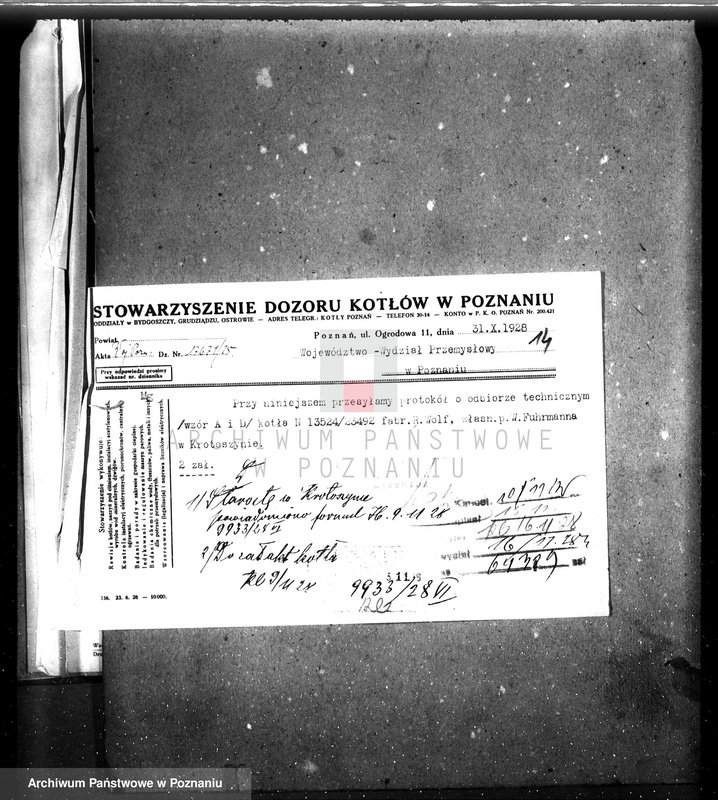 image.from.unit.number "Tartak parowy W. Fuhrmanna w Krotoszynie nr woj. kotła"
