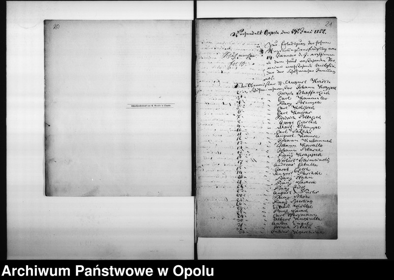 Obraz 15 z jednostki "Acta des Magistrats zu Oppeln betreffend das Statut der alten Schuhmacher Innung"