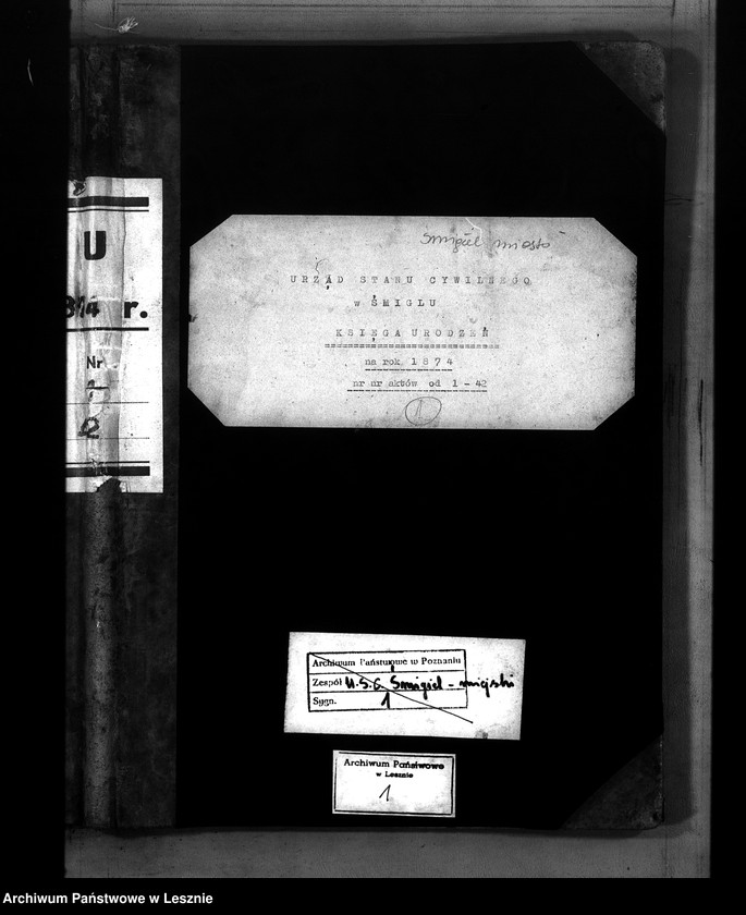 Obraz 2 z jednostki "[Księga urodzeń - miasto]"