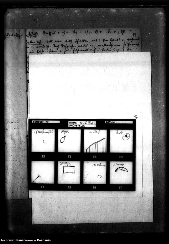 Obraz 20 z jednostki "Dem Lebensborn noch vorzuschlagen [Wyniki badań psychologicznych dzieci przewidzianych do przekazania organizacji "Lebensborn"]."