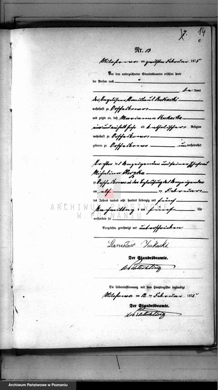 Obraz 11 z jednostki "Księga zgonów"