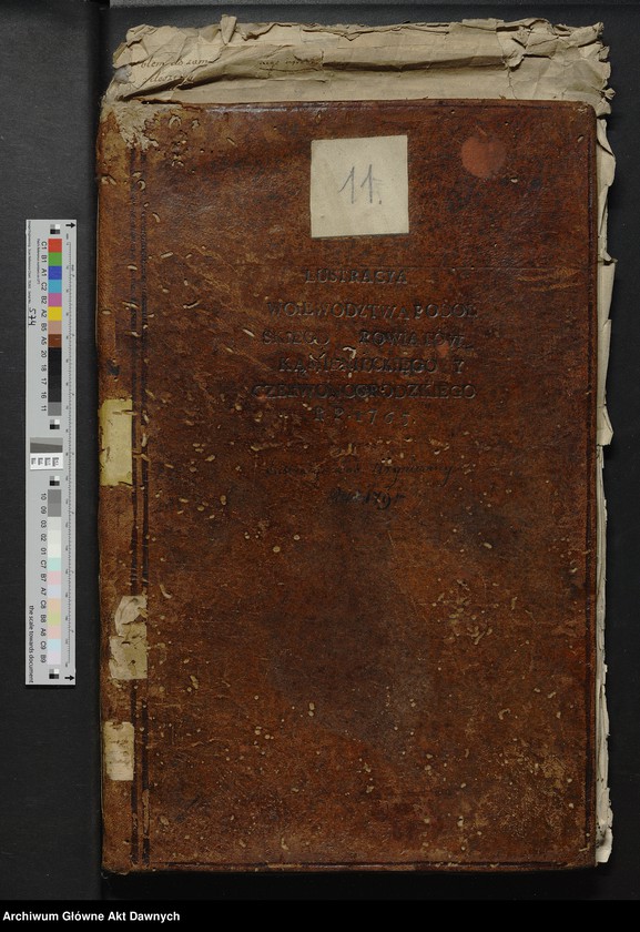 image.from.unit.number ""Lustracya Starostw Dzierżawy y wszelkich krlewszczyzn w Woiewoddztwie podolskim Ziemi Kamienieckiej y Powiecie Czerwonogrodzkim (...).""