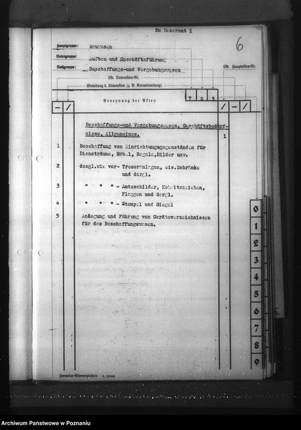 Obraz 10 z jednostki "Registratur- Hochbau"