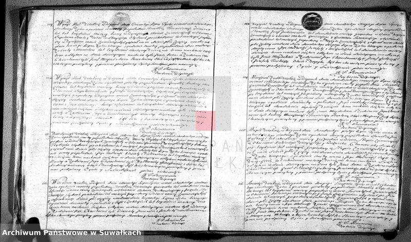 image.from.unit.number "Duplikat akt urodzonych, zaślubionych i umarłych w parafii wigierskiej"