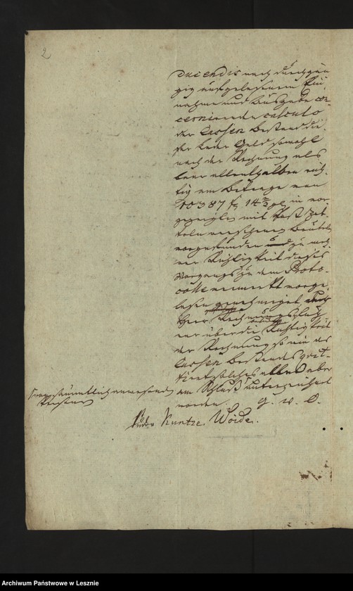 Obraz 4 z jednostki "[Protokoll über die Revision der Lederkassse]"