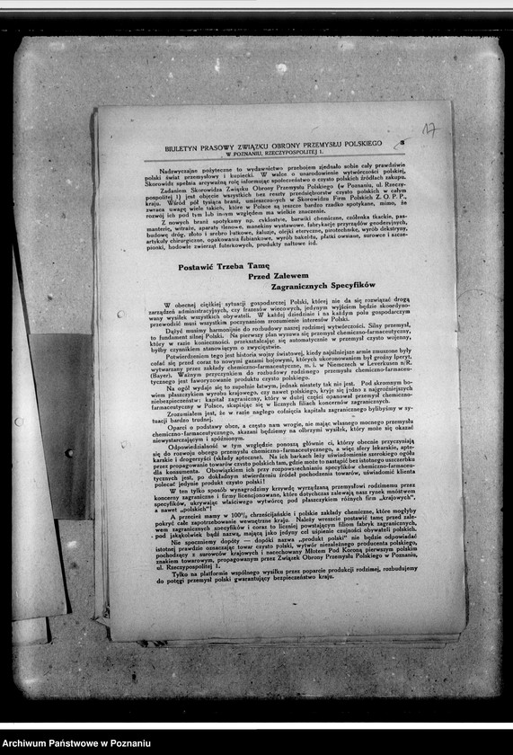 Obraz 20 z jednostki "Biuletyn prasowy"