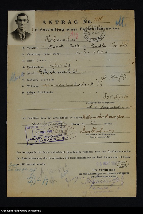 image.from.unit.number "[Wnioski o wydanie dowodów osobistych oraz nie odebrane dowody Malcmacher - Małach Łaja]"