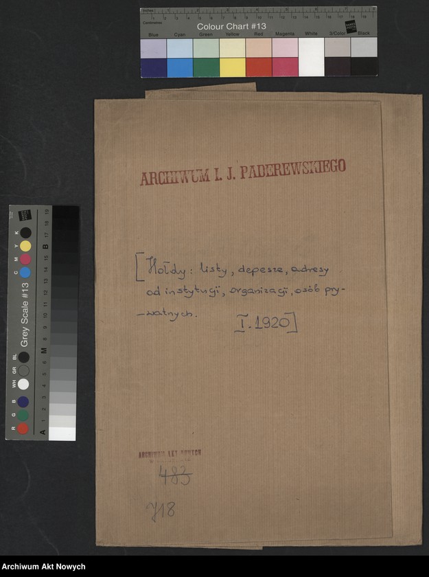 Obraz 2 z jednostki "Hołdy; listy, depesze, adresy, od instytucji, organizacji, osób prywatnych"