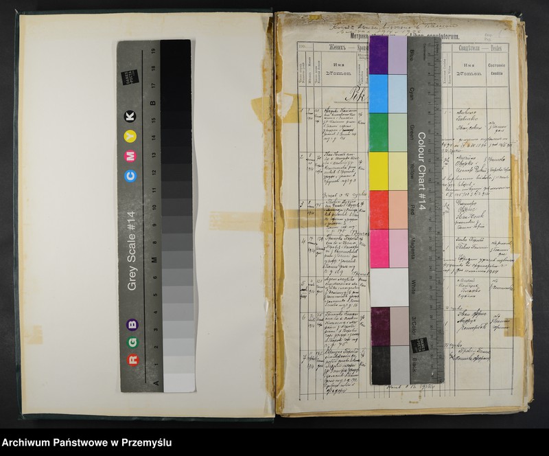 Obraz 3 z jednostki "Księga małżeństw i zgonów"