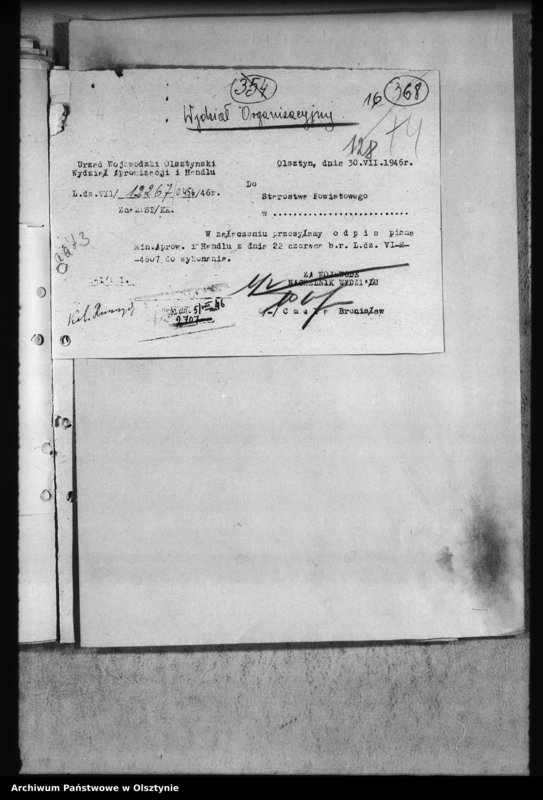 image.from.unit.number "Okólniki, pisma okólne i zarządzenia wydziałów i władz centralnych"