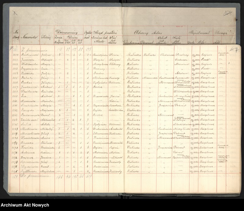 image.from.unit.number "Grodzieńska gubernia. Spis wysiedlonych."