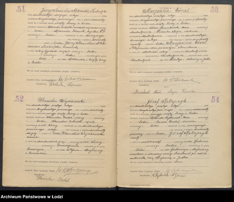 Obraz 16 z jednostki "Akta zgonów"