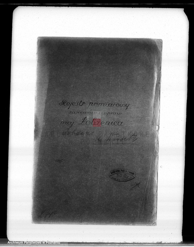 Obraz 4 z jednostki "Rejestr pomiarowy zasiewów i upraw majątku Łobżenice powiatu wyrzyskiego"