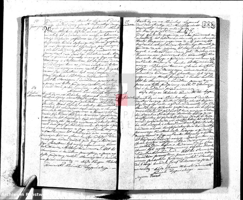 image.from.unit.number "Księga Duplikatu zawierająca w sobie akta Urodzonych, Zaślubionych i Umarłych z Roku 1832 Parafij Leypuńskiey"