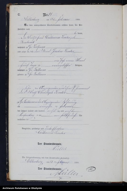image.from.unit.number "Sterbe-Neben-Register Nr 1 - 119"