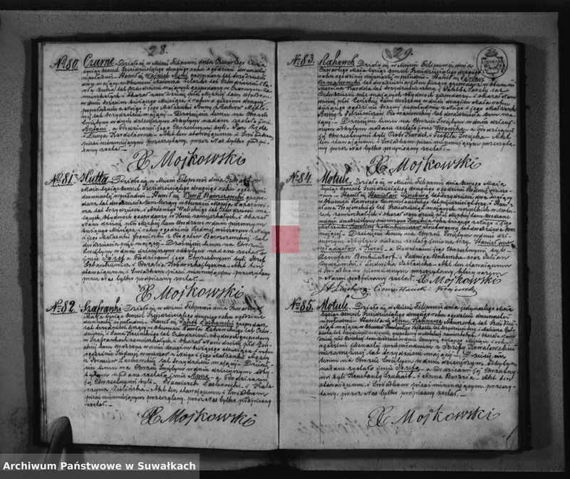 image.from.unit.number "Akta Duplikat zwana Urodzonych, Zaślubionych i Zmarłych Parafii Filipowskiej na rok 1862"