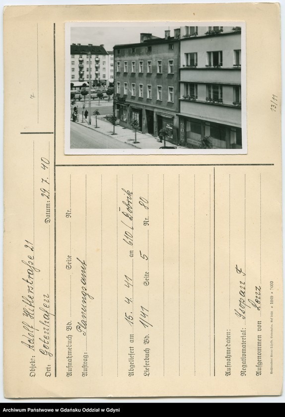 image.from.collection.number "Gdynia - ulica Świętojańska w czasie okupacji111"