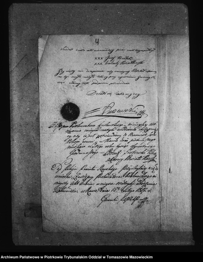 Obraz 8 z jednostki "[Dowody do akt małżeństw]"