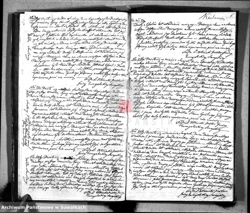 image.from.unit.number "Księga Duplikat do zapisywania Aktów Urodzenia, Zaślubienia i Zeyścia w Parafii Ewangelickiey Sereyskiey na rok 1843"