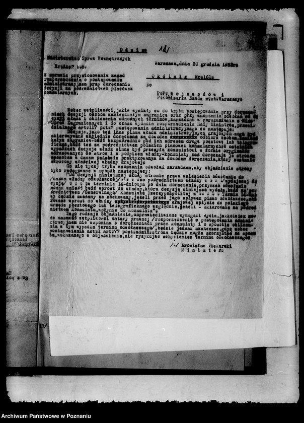 Obraz 17 z jednostki "Zbiór ogólników władz nadrzędnych"