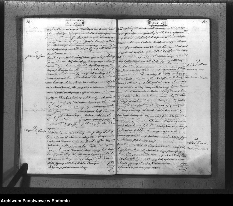 Obraz 8 z jednostki "[Akta stanu cywilnego wyznania rzymsko-katolickiego parafii Brzóza 1861]"