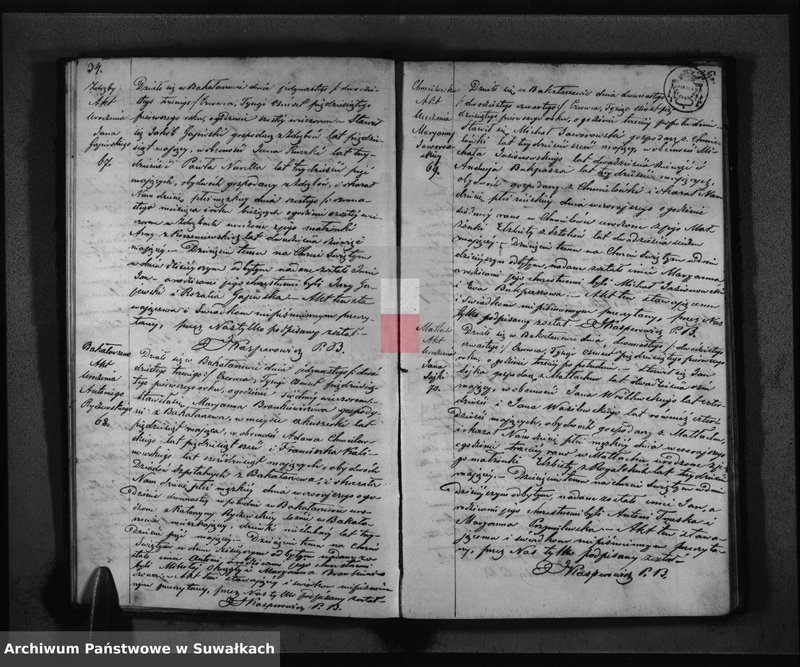 image.from.unit.number "Księga Duplikat służąca do zapisywania Aktów Urodzonych, Zaślubionych i Umarłych na rok 1851 Parafii Bakałarzewskiej"
