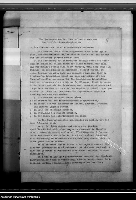 Obraz 9 z jednostki "Tuberkulose"