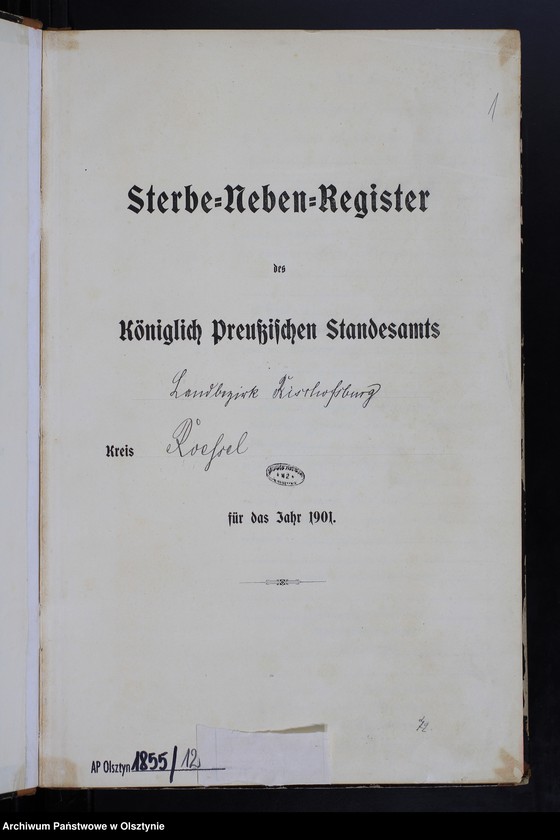 image.from.unit.number "Sterbe-Neben-Register Nr 1 - 134"