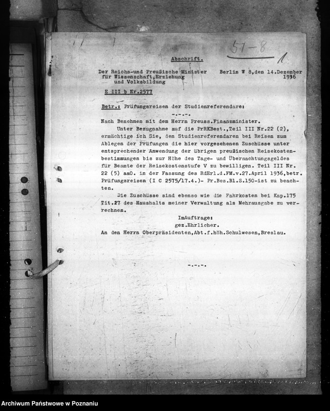 Obraz 5 z jednostki "Pädagogische Prüfung der Studienreferendare"