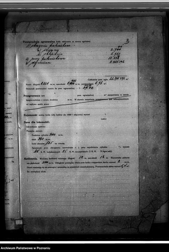 Obraz 7 z jednostki "Fabryka konserw i marmelad Bracia Radomscy w Pleszewie nr fabr kotła 7943, nr woj. kotła 96"