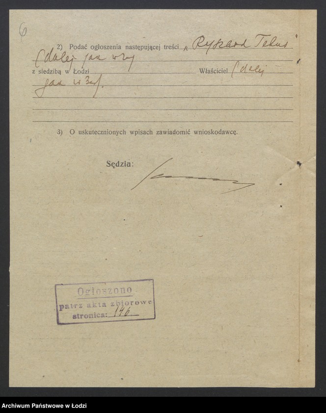 Obraz 8 z jednostki "Tebus Ryszard - sklep kolonialno-galanteryjny"