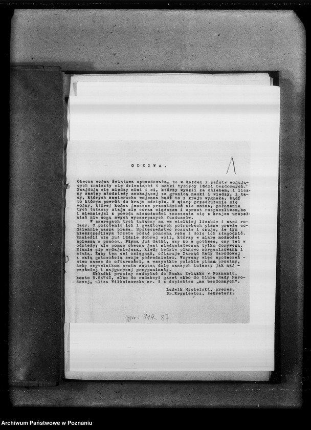 Obraz 5 z jednostki "Papież a Polska. Pomoc dla Polski [Wycinki prasowe]"