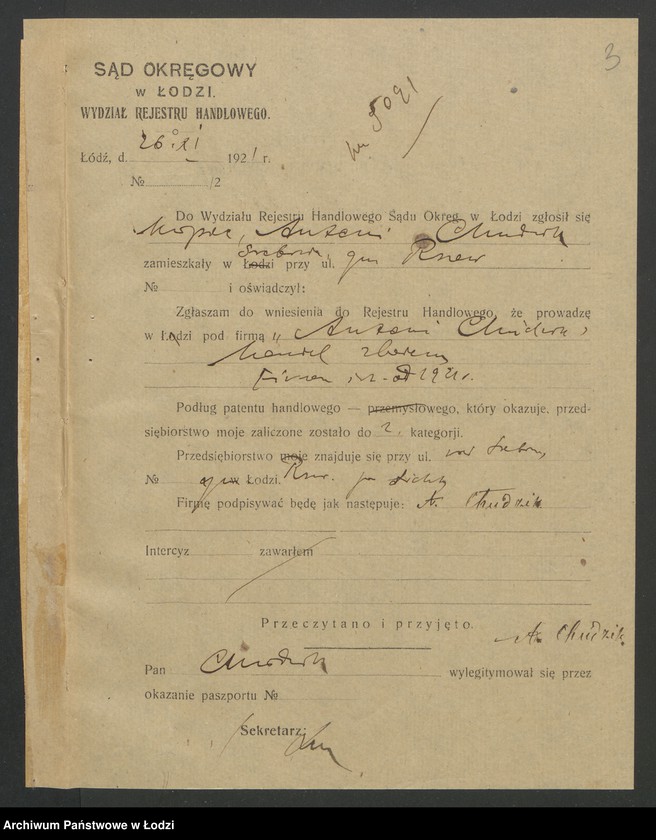 Obraz 5 z jednostki "Antoni Chudzik - handel zbożem"