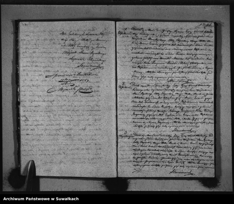 image.from.unit.number "Duplikat Aktów Urodzonych, Zaszlubionych i Umarłych Sekty Filiponów Okręgu Hutta na rok 1847"