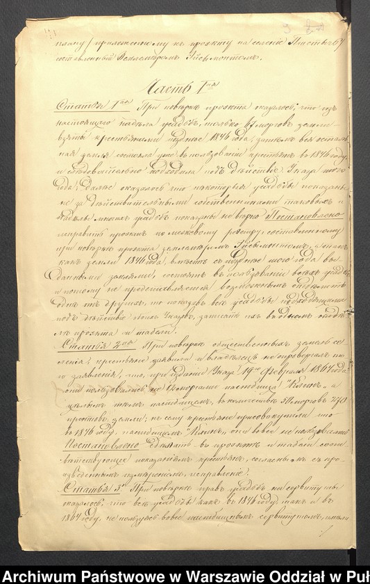 image.from.unit.number "O urządzaniu chłopów byłej rządowej wsi Ciski, gm. Długosiodło, wchodzącej w skład prywatnej własności Przetycz podlegającej ziemianinowi Stanisławowi Damięckiemu cz.16"