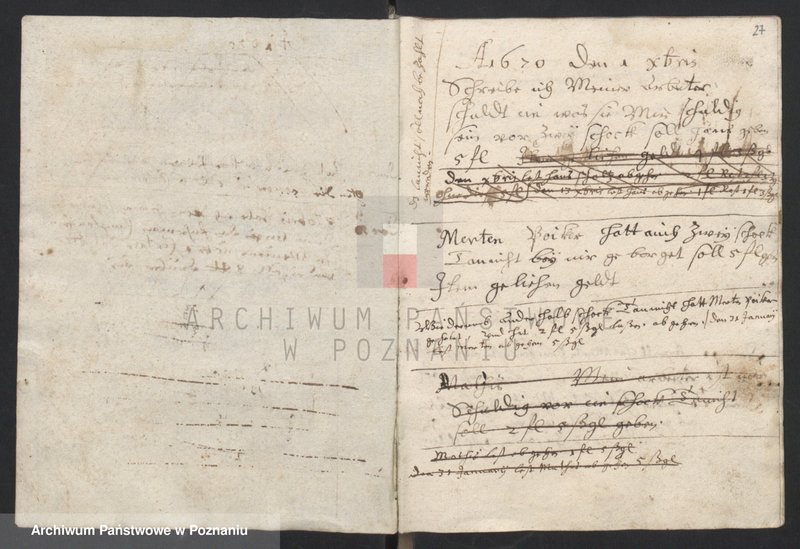 Obraz 17 z jednostki "Andreas Zugehör - Rechnungsbuch einer Pulverfabrik. Księga rachunkowa producenta prochu; język niemiecki"