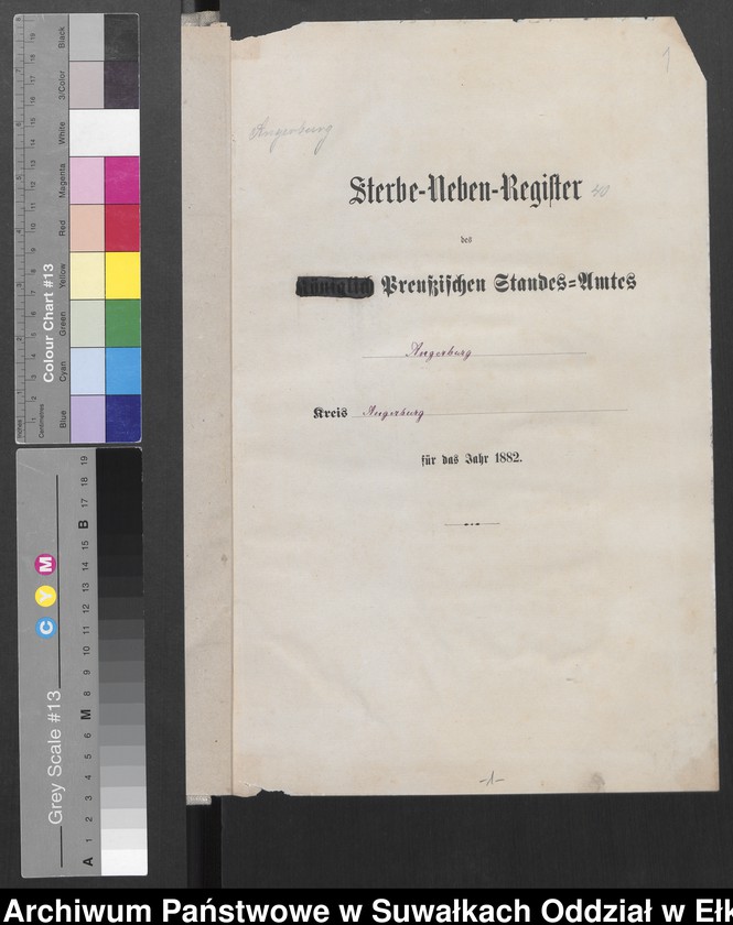 image.from.unit.number "Sterbe-Neben-Register des Preussischen Standes-Amtes Angerburg Kreis Angerburg"
