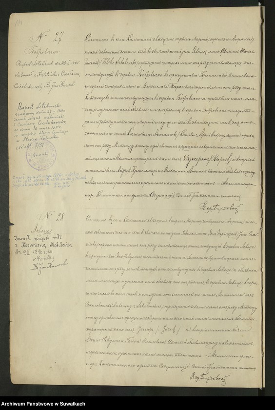 image.from.unit.number "[Księga akt urodzeń parafii rzymskokatolickiej w Kaletniku z lat 1910-1914]"