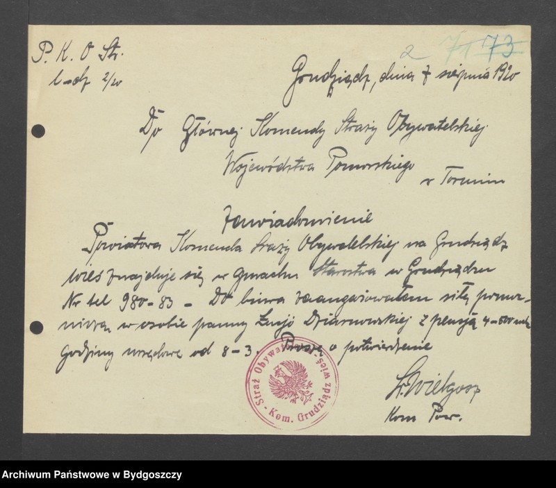 image.from.unit.number "[Raporty Komendy Powiatowej Zachodniej Straży Obywatelskiej w Grudziądzu]"