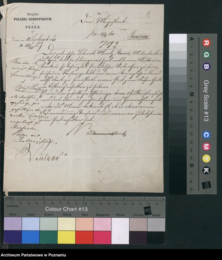 Obraz 4 z jednostki "A. betr. Moritz Mann, Literat und Felix Mann, Student"