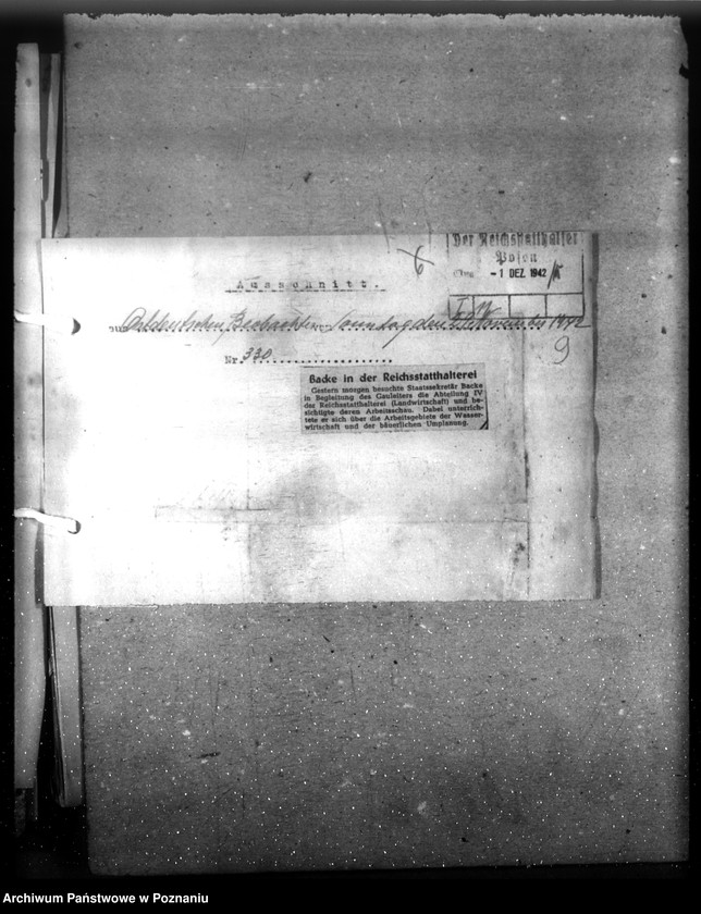 Obraz 13 z jednostki "Artike und Aufsätze - Wycinki prasowe"