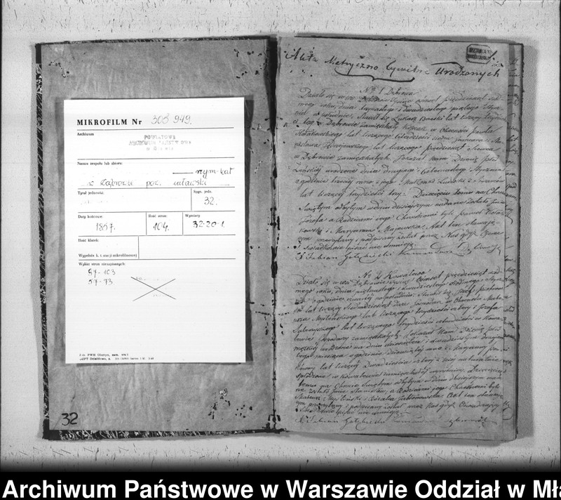 image.from.unit.number "Akta urodzeń, małżeństw i zgonów"