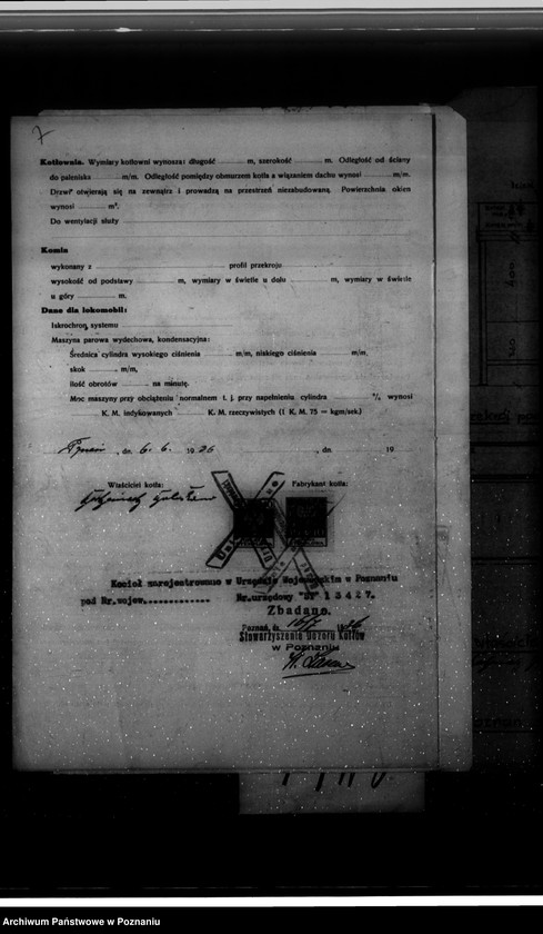 image.from.unit.number "Warsztat wulkanizacyjny B. Bartkowiaka w Poznaniu nr woj. 6744"