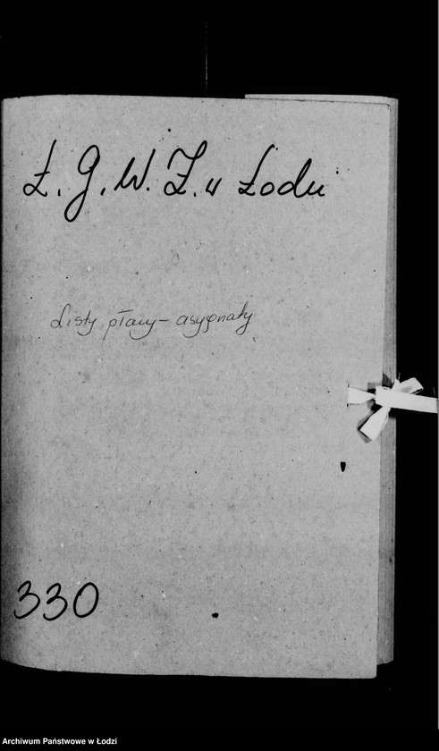 Obraz 4 z jednostki "Listy płacy, asygnaty"