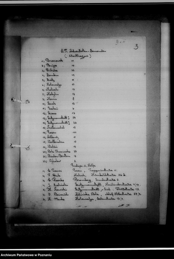 Obraz 7 z jednostki "Dissidentenregister im Amtsgericht Posen [Poznań]: Abt. VII"