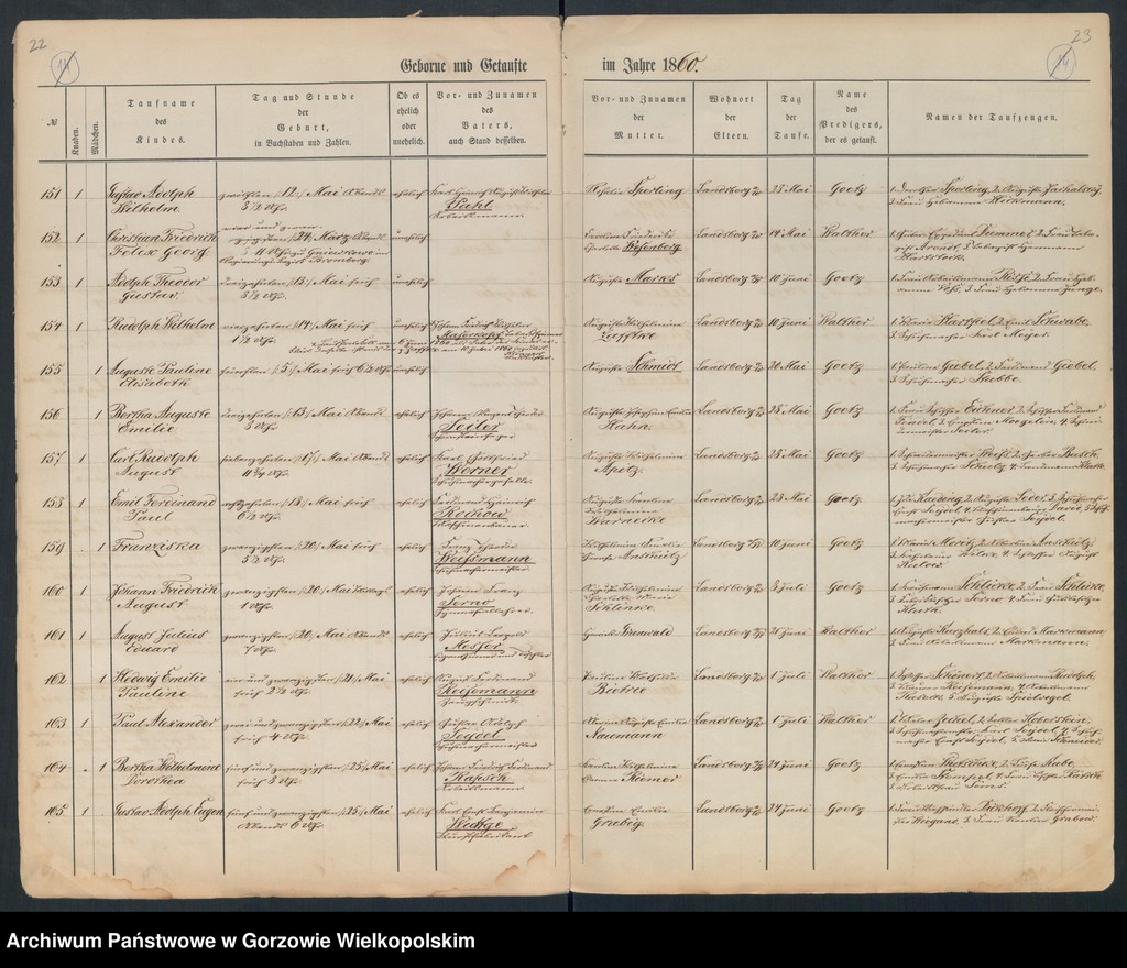 image.from.unit.number "Duplikate der Hauptkirche zu Landsberg an der Warthe (zawiera też księgę zgonów Konkordien Kirche z 1860 r.)"