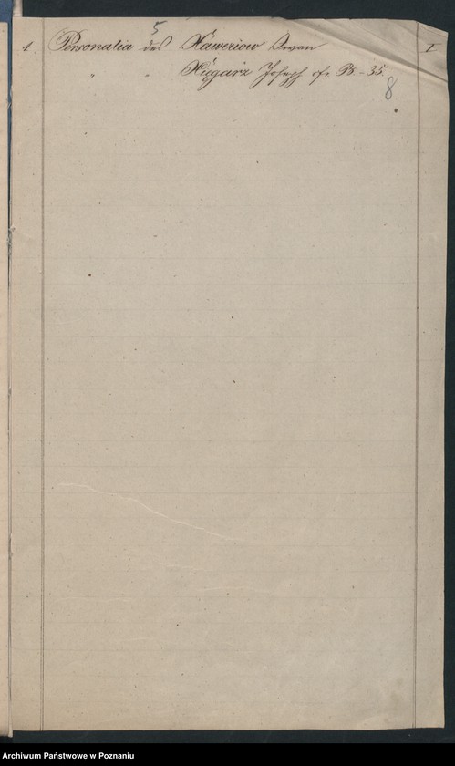 Obraz 11 z jednostki "A. betr. die Auskunft über Ausländer Litt. W."