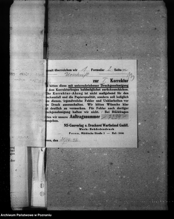 Obraz 18 z jednostki "Korespondencja, formularze i zestawienia wyników w zwiazku ze spisem bydła"