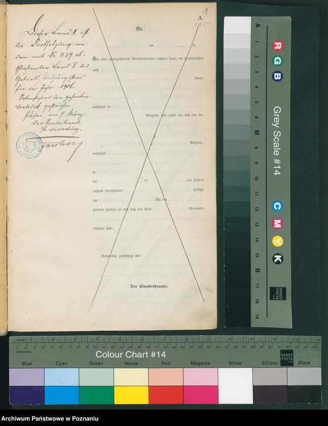 Obraz 3 z jednostki "Księga miejscowa urodzeń tom II"