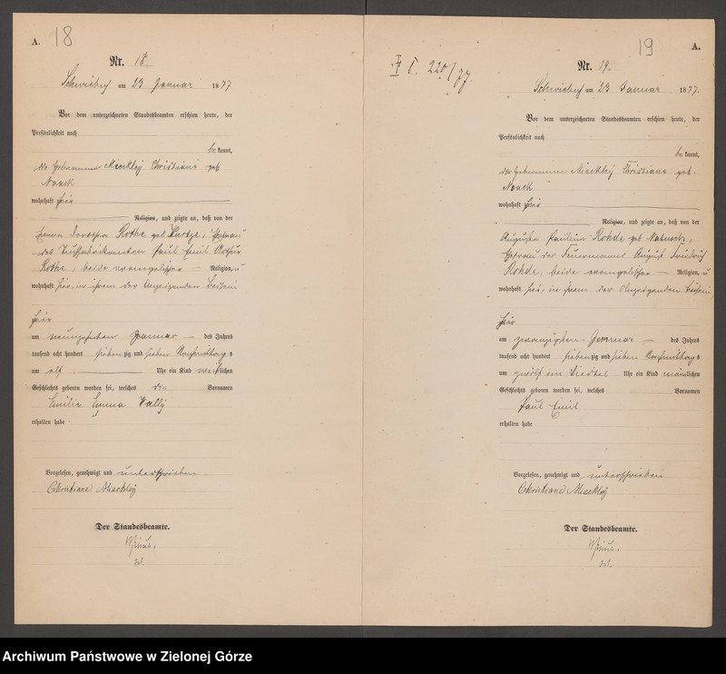 Obraz 13 z jednostki "[Księga urodzeń]"